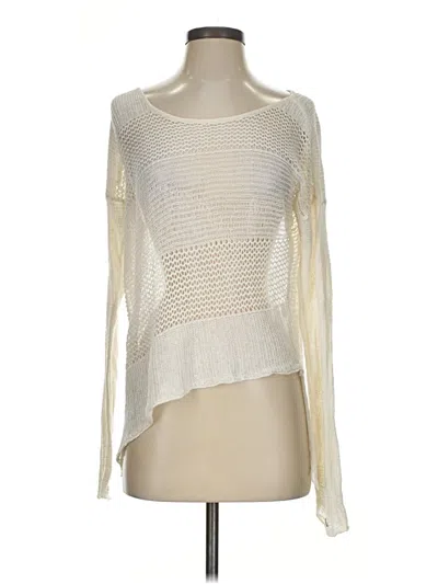 Pre-owned Prana Pullover Sweater In Ivory