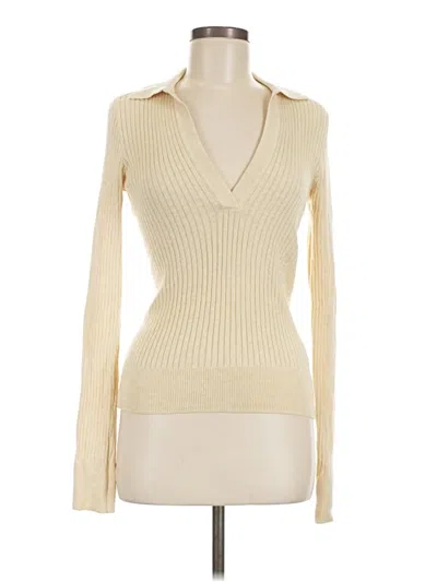 Pre-owned Prana Pullover Sweater In Ivory