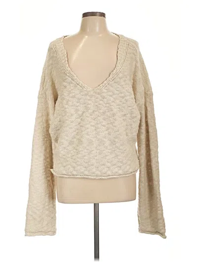 Pre-owned Prana Pullover Sweater In Ivory