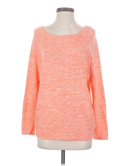 Pre-owned Prana Pullover Sweater In Orange