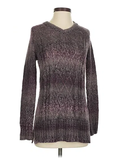 Pre-owned Prana Pullover Sweater In Purple