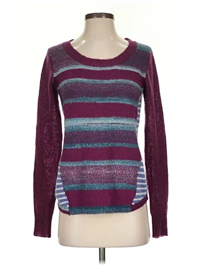Pre-owned Prana Pullover Sweater In Purple