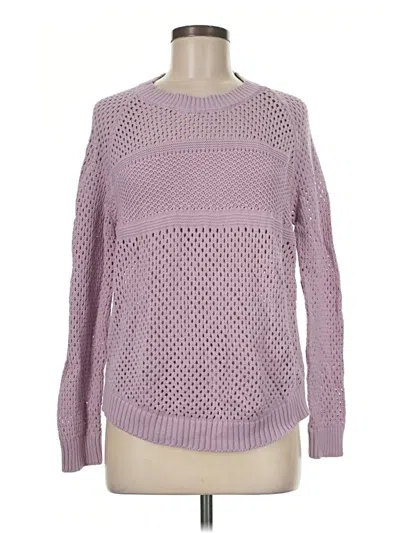 Pre-owned Prana Pullover Sweater In Purple