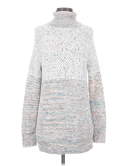 Pre-owned Prana Pullover Sweater In Silver
