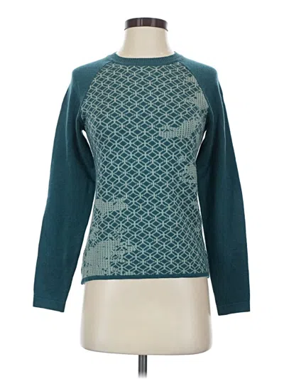 Pre-owned Prana Pullover Sweater In Teal