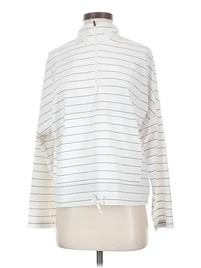 Pre-owned Prana Pullover Sweater In White