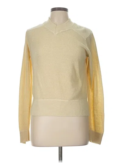 Pre-owned Prana Pullover Sweater In Yellow