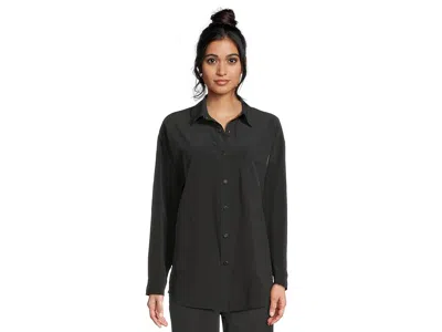 Prana Railay Oversized Button Down In Black