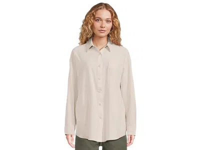 Prana Railay Oversized Button Down In Neutral