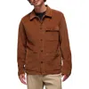 Prana Ridgecrest Organic Cotton Corduroy Chore Coat In Brown