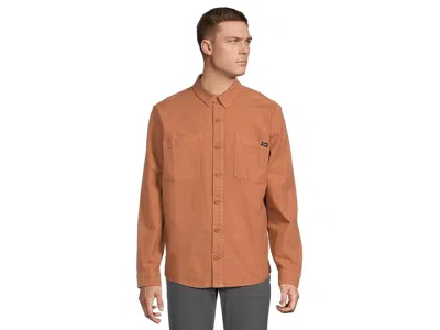 Prana Rock Ridge Overshirt In Brown