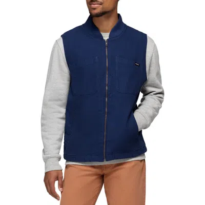 Prana Rock Ridge Vest In Blue