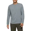 Prana Ronnie Ii Henley T-shirt In Gray
