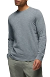 Prana Ronnie Ii Long Sleeve T-shirt In Gray