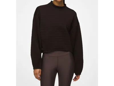 Prana Send Off Pullover In Espresso In Brown