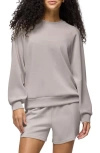 Prana Shea Crewneck Sweatshirt In Almond