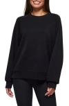 Prana Shea Crewneck Sweatshirt In Black