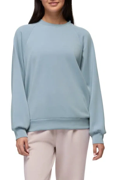 Prana Shea Crewneck Sweatshirt In Blue