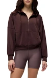 Prana Shea Full Zip Hoodie In Mocha