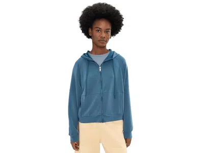 Prana Shea Half Zip In Blue