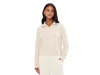 Prana Shea Half Zip In Gray
