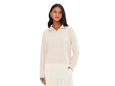 Prana Shea Half Zip In Gray