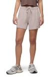 Prana Shea High Waist Drawstring Shorts In Almond