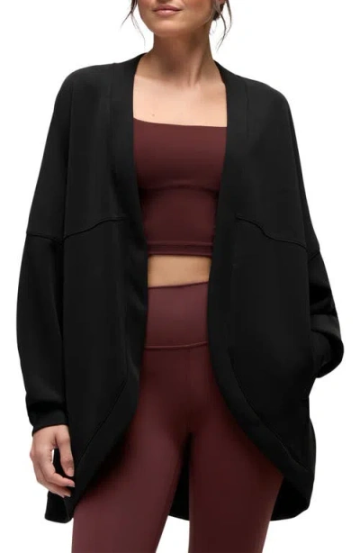 Prana Shea Soft Cardigan In Black