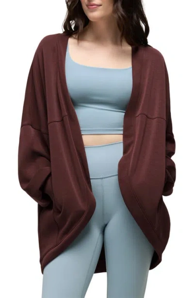 Prana Shea Soft Cardigan In Brown