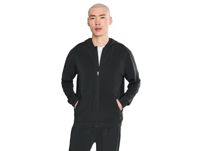 Prana Shea Soft Full Zip Hoodie Men's Sweatshirt Black: Lg, Modal/polyester/spandex