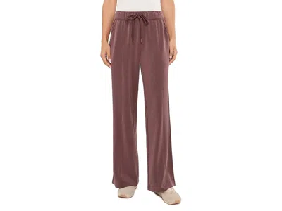 Prana Shea Soft Wide Leg Pants Women's Clothing Cacao: Xl (women's 16) R, Modal/polyester/spandex In Purple