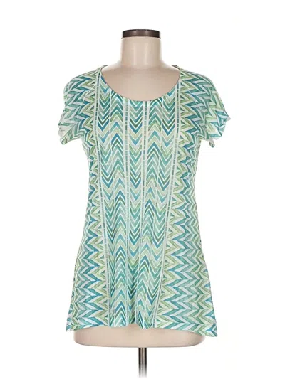 Pre-owned Prana Short Sleeve T-shirt In Green