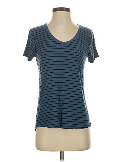 Pre-owned Prana Short Sleeve T-shirt In Blue