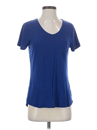 Pre-owned Prana Short Sleeve T-shirt In Blue