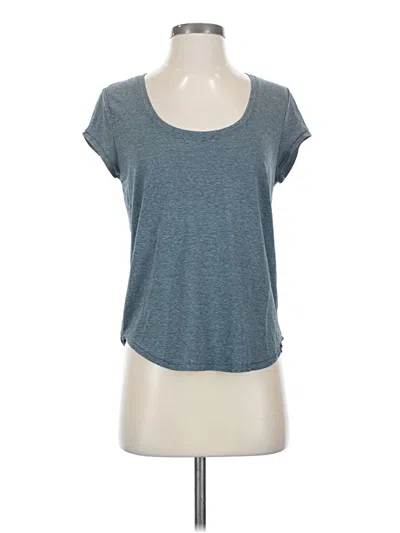 Pre-owned Prana Short Sleeve T-shirt In Blue