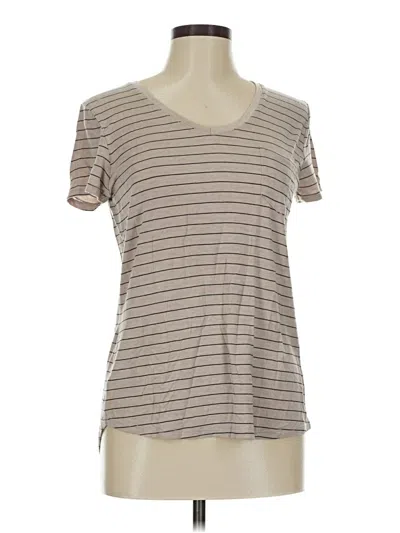 Pre-owned Prana Short Sleeve T-shirt In Brown