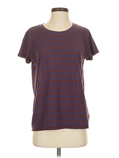 Pre-owned Prana Short Sleeve T-shirt In Brown