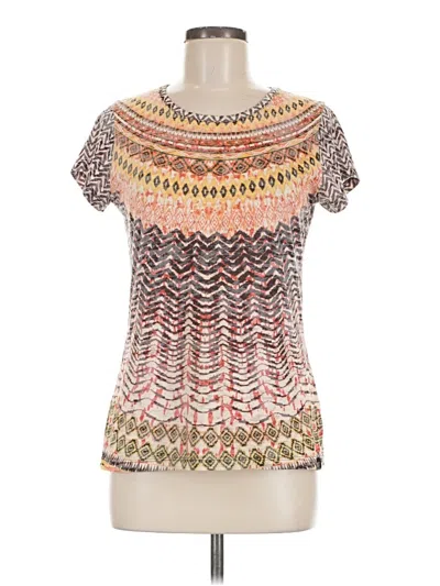 Pre-owned Prana Short Sleeve T-shirt In Brown