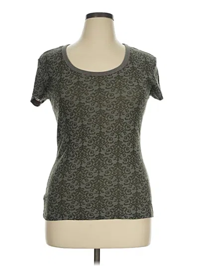 Pre-owned Prana Short Sleeve T-shirt In Gray