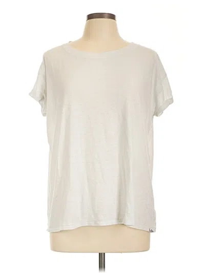 Pre-owned Prana Short Sleeve T-shirt In Ivory