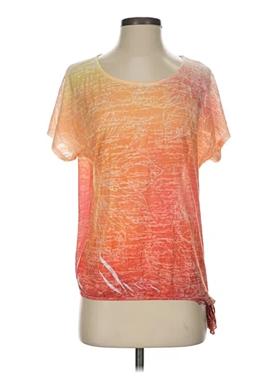 Pre-owned Prana Short Sleeve T-shirt In Orange