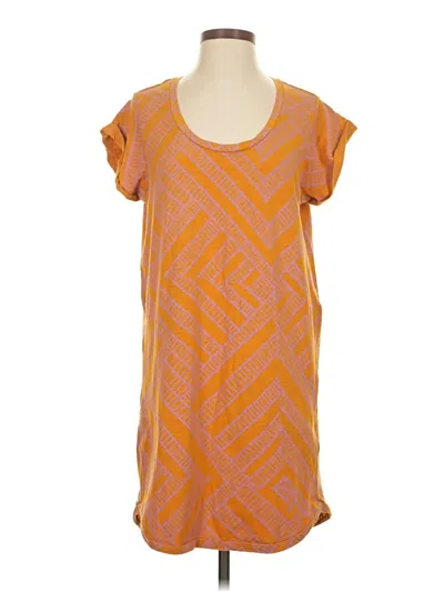 Pre-owned Prana Short Sleeve T-shirt In Orange