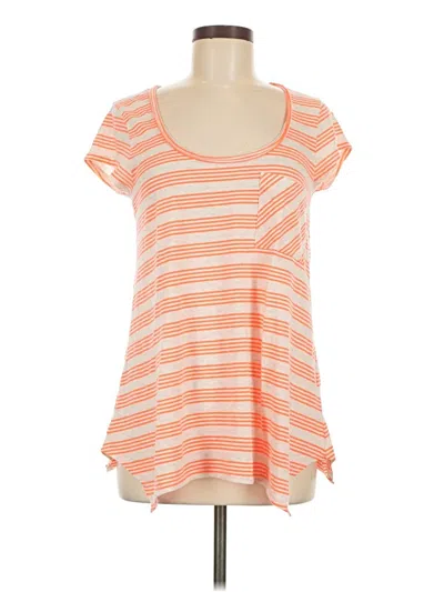 Pre-owned Prana Short Sleeve T-shirt In Orange