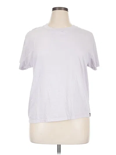 Pre-owned Prana Short Sleeve T-shirt In Silver