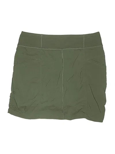 Pre-owned Prana Skort In Green