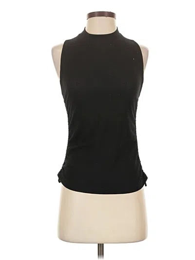 Pre-owned Prana Sleeveless Blouse In Black