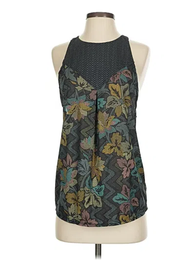 Pre-owned Prana Sleeveless Blouse In Blue