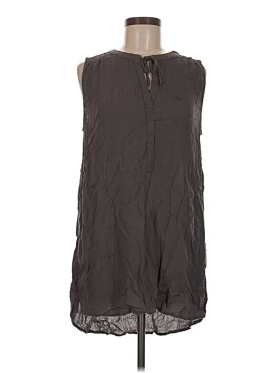 Pre-owned Prana Sleeveless Blouse In Gray