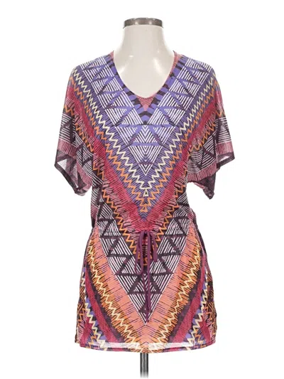 Pre-owned Prana Sleeveless Blouse In Purple