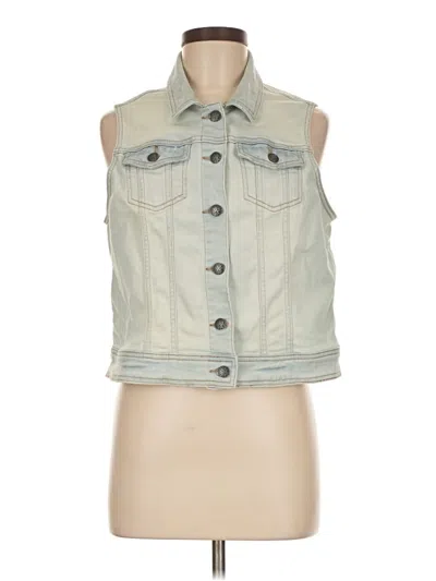 Pre-owned Prana Sleeveless Button Down Shirt In Gray